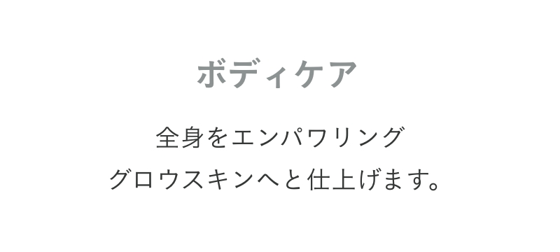 プロダクト ボディケア